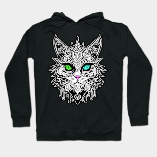 Bright eyed cat Hoodie